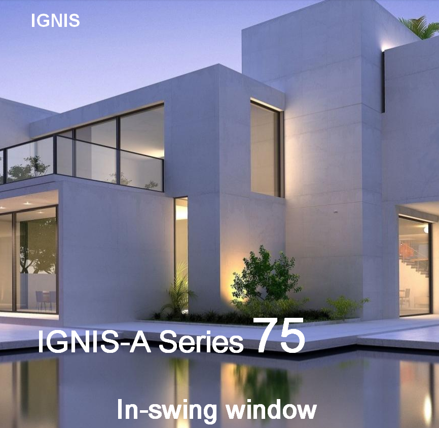IGNIS A75 Inswing Window