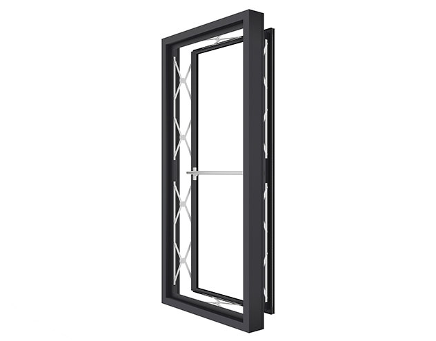IGNIS E120 Casement Curtain Wall Window System